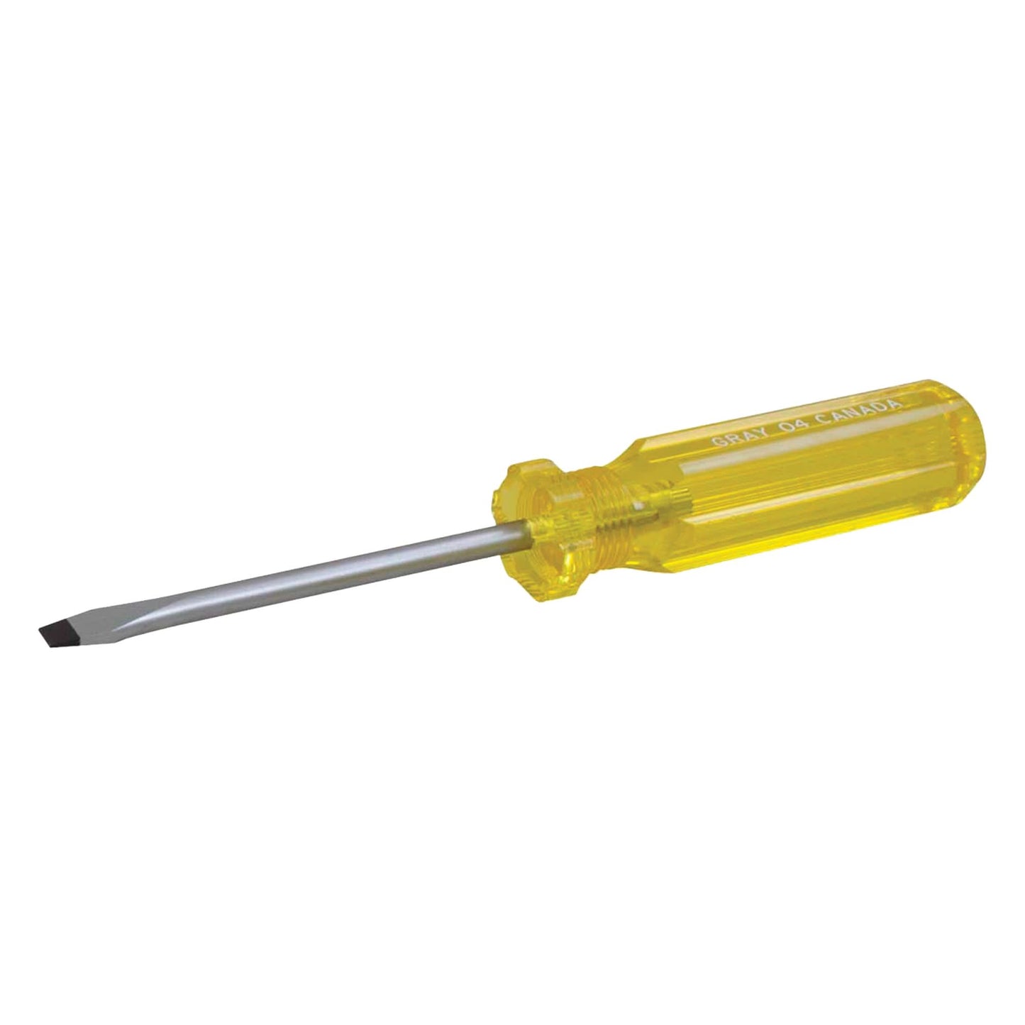 Slotted Screwdriver, 3/8", 14-1/2" L, Plastic Handle