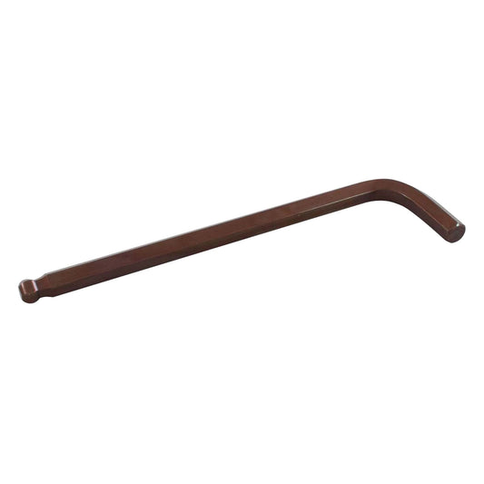 Long Hex Key, Ball End, 3/8" x 6.69" L, L Shape