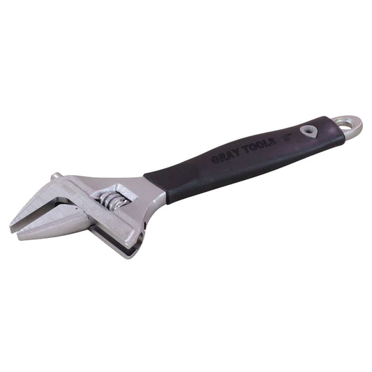 Clé à molette, 21 cm L, 3,8 cm Largeur Max, Polie