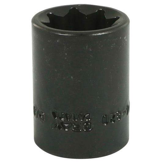 Socket, Impact, 5/8", 1/2" Drive, 8 Points