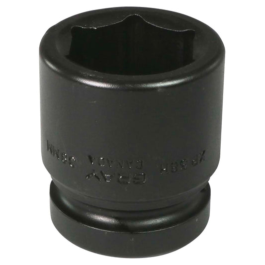 Socket, Impact, 38 mm, 1" Drive, 6 Points