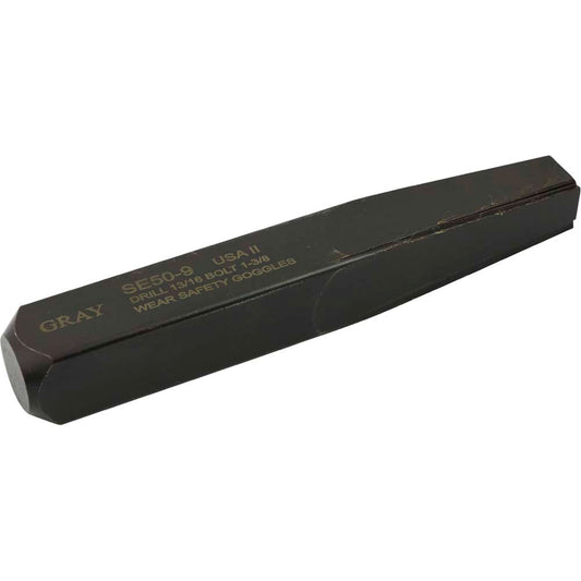 Straight Type Screw Extractor, 9, For Screw Size 1-1/4", Carbide