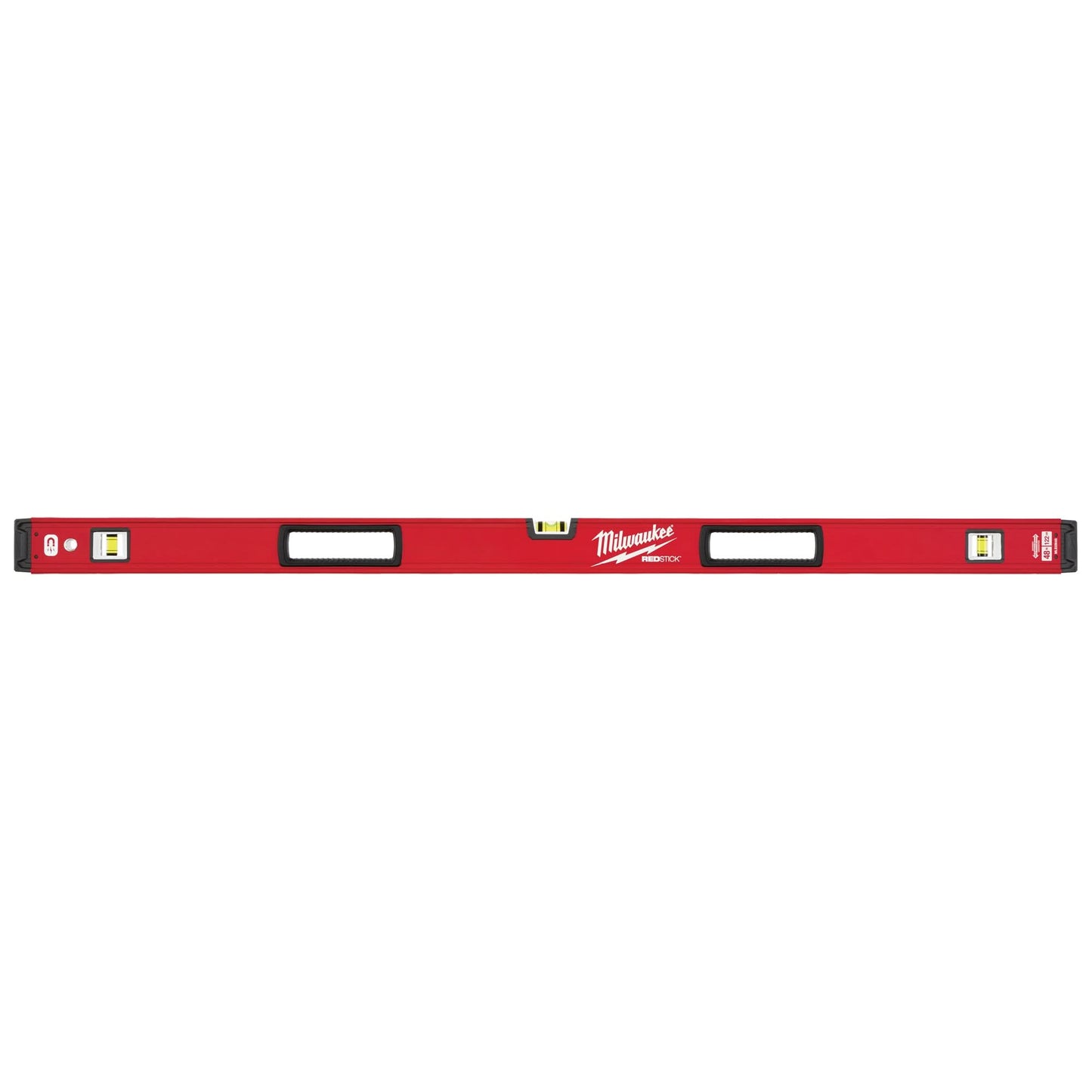 Redstick™ Level, Box, 4' L, Steel, 3, Magnetic