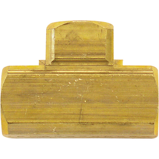 Female Pipe Tees, Brass, 1/4"