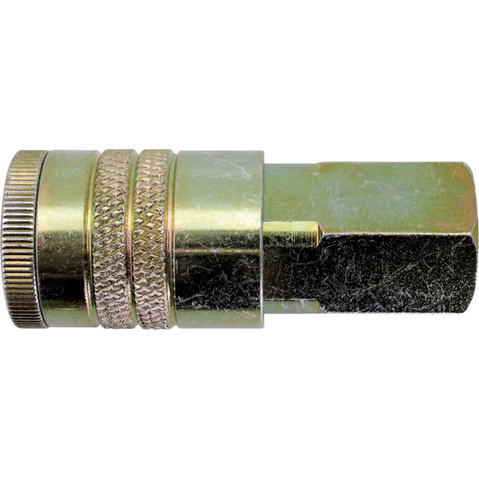 Coupleurs rapides - Industriels 1/2", une voie d'arrêt - Coupleurs manuels, acier zingué