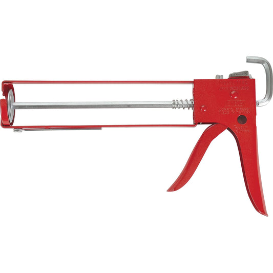 Drip-Free E-Z Thrust® Hex Rod Parallel Frame Caulking Gun, 300 ml