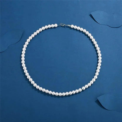 Pearl Necklace Men