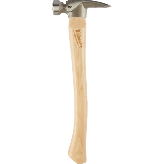 Marteau de charpentier à panne fraisée, 19 oz, manche bois, 16 po L