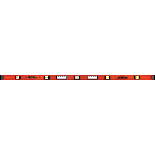 Heavy Duty Level, I-Beam, 72" L, Aluminum, 5, Non-Magnetic