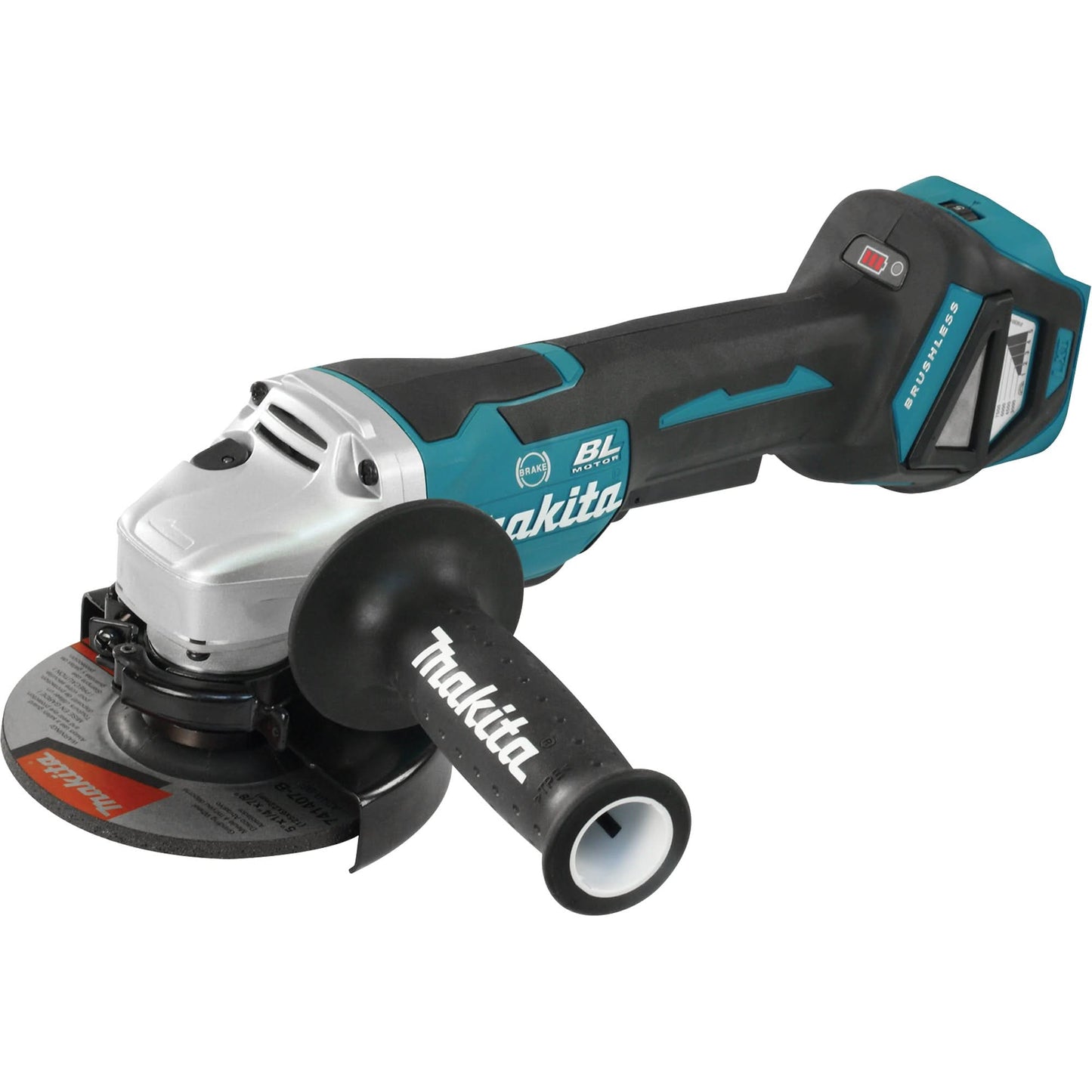 Angle Grinder with Brushless Motor (Tool Only), 5" Wheel, 18 V