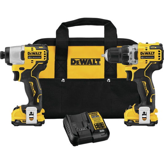 Xtreme™ Brushless Drill & Impact Driver Kit, Lithium-Ion, 12 V