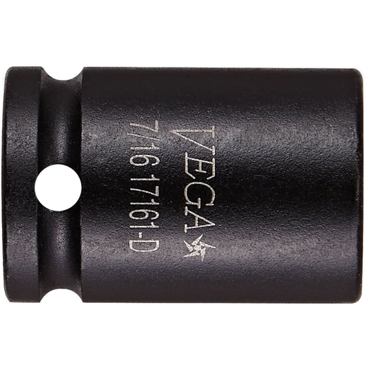 Socket, Impact, 3/8", 1/4" Drive, 12 Points