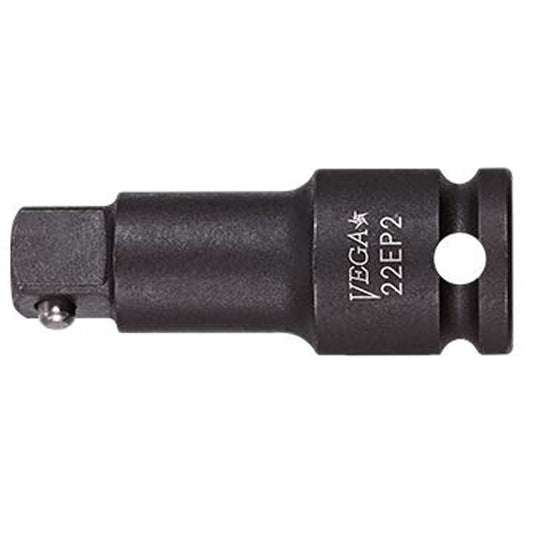 Pin Lock Impact Socket Extension, Impact, 3/8" Drive, 3" L