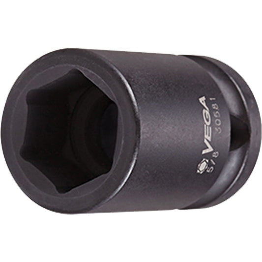 Socket, Impact, 1-1/4", 1/2" Drive, 6 Points