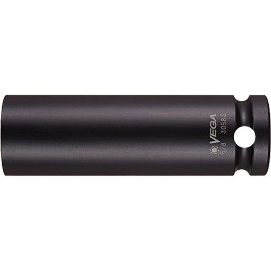 Socket, Impact, 5/16", 1/2" Drive, 6 Points, Deep