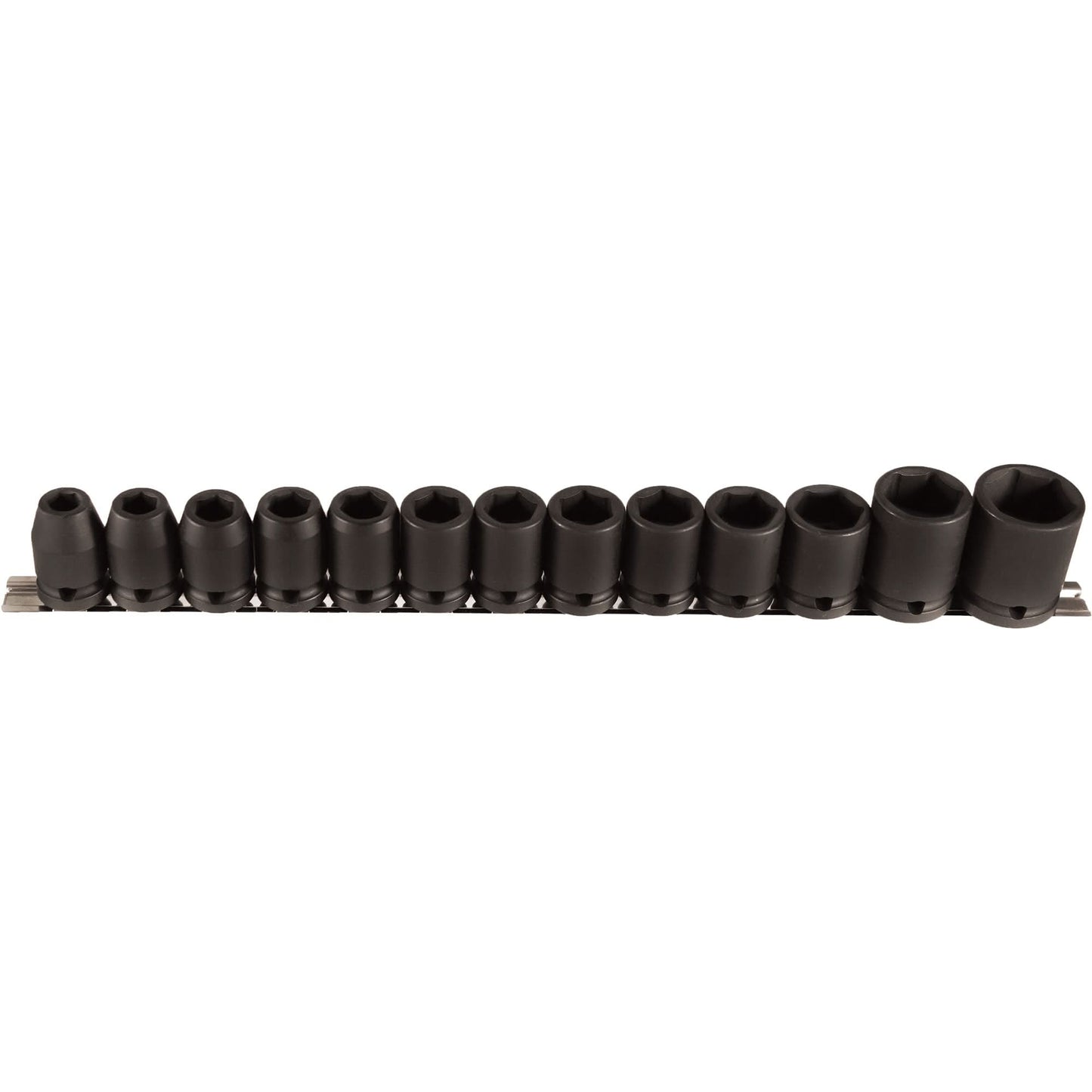 Socket Set, 13 Pcs, Impact, 1/2" Drive Size