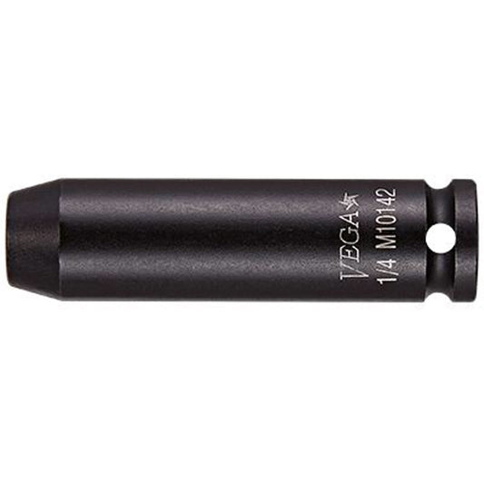 Socket, Impact, 15 mm, 1/4" Drive, 6 Points, Deep