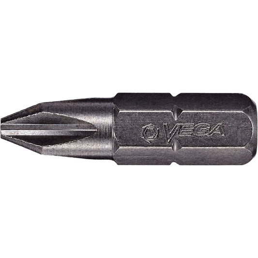 Insert Bit, Phillips, #0, 1/4" Drive