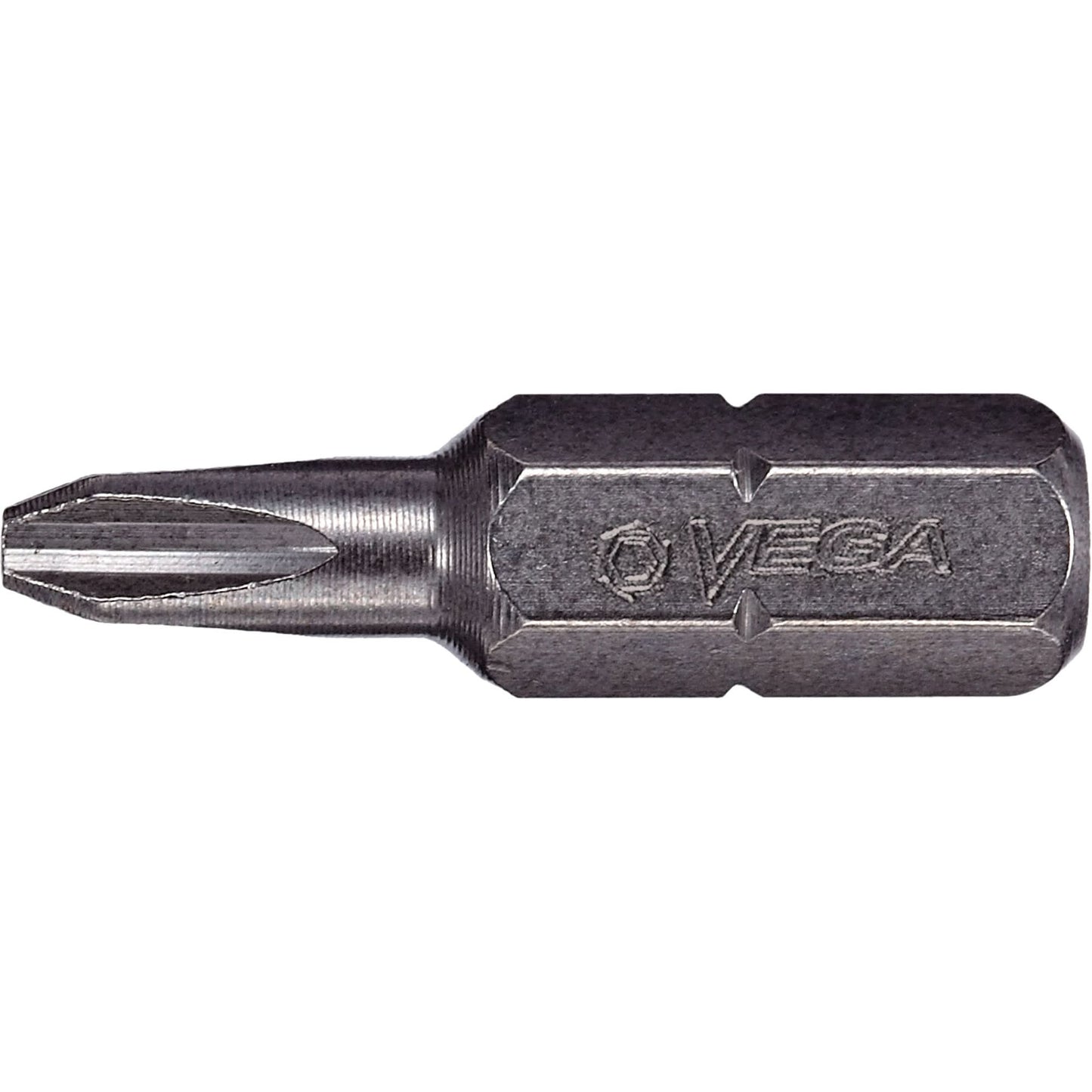 Reduced Head Insert Bit, Phillips, #1, 1/4" Drive