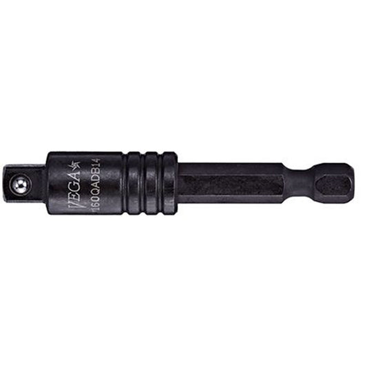 Quick Release Adapter & Extension, 1/4" Drive Size, 1/4" Male Size, Ball, 3" L