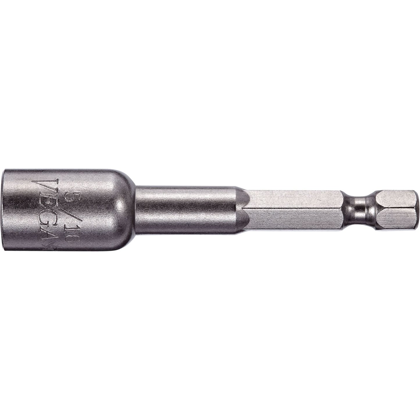 Nutsetter, 13 mm Tip, 1/4" Drive, 1-3/4" L, Magnetic