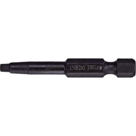 X-Hard Power Bit, Square, #2 Tip, 1/4" Drive Size, 2-3/4" Length