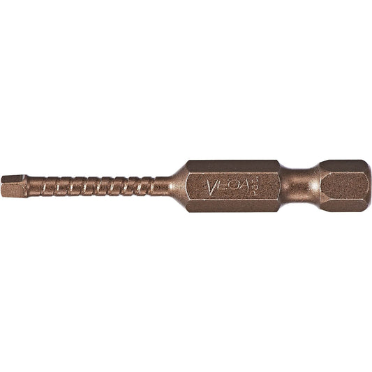 Impactech® Power Bit, Square, #1 Tip, 1/4" Drive Size, 2-3/4" Length