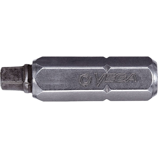 Two-Piece Construction Insert Bit, Square, #2, 1/4" Drive