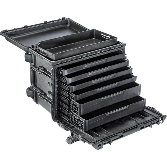 Gen 2 Mobile Tool Chest, 24" W, 6 Drawers, Black