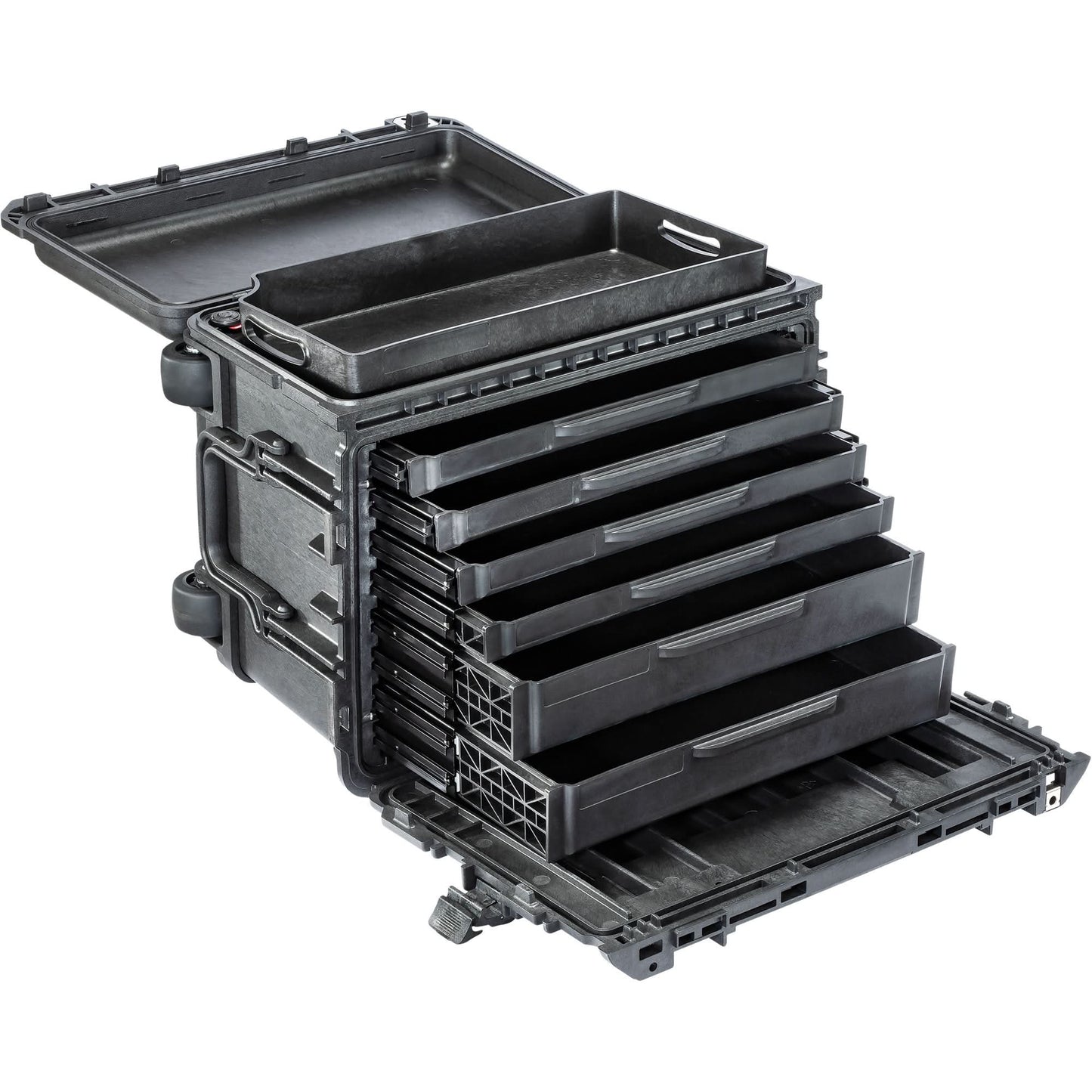 Gen 2 Mobile Tool Chest, 24" W, 7 Drawers, Black