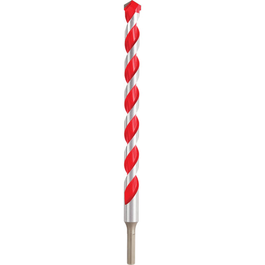 Hammer Drill Bit, 3/4", 3-Flat Shank, Carbide