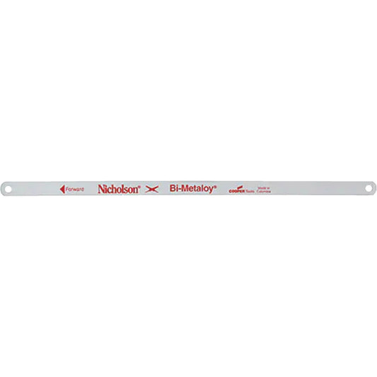 Bi-Metaloy® Hacksaw Blades, Bi-Metal, 10" L, 24 TPI