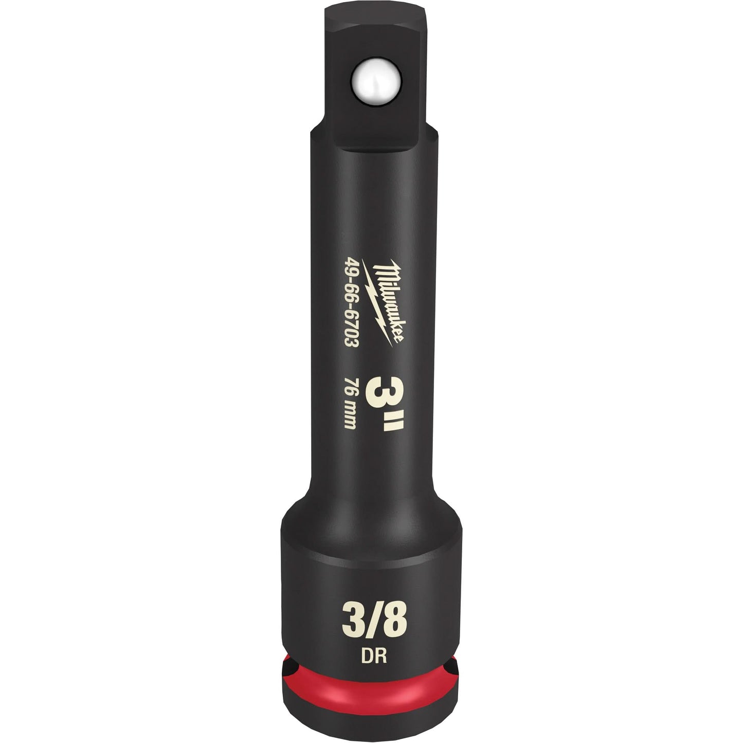 Rallonge de douille Milwaukee Shockwave™ Impact Duty™, à chocs, entraînement 3/8 po, 3 po L