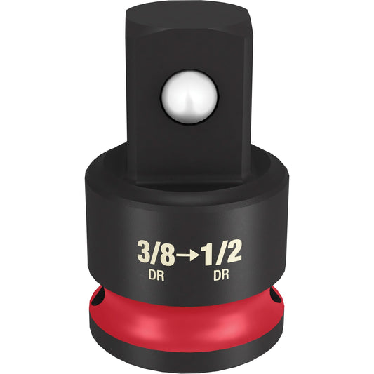 Shockwave™ Impact Duty™ Drive Adapter, Impact, 3/8" Drive, 1/2" Socket, 1.42" L