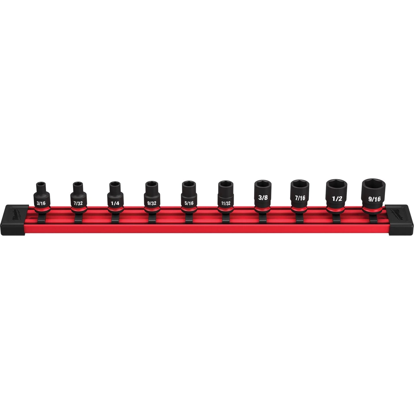 Shockwave™ Impact Duty™ SAE 6 Point Socket Set, 10 Pcs, Impact, 1/4" Drive Size