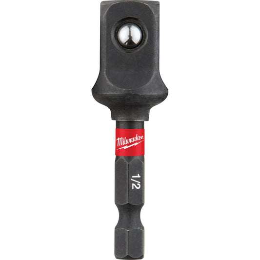 Shockwave™ Impact Socket Adapter, 1/4" Drive Size, 1/2" Male Size, Ball, 2" L