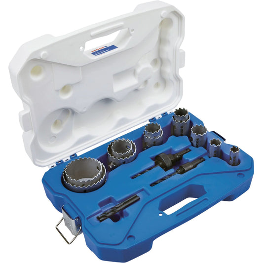 General Hole Saw Set, 11 Pieces