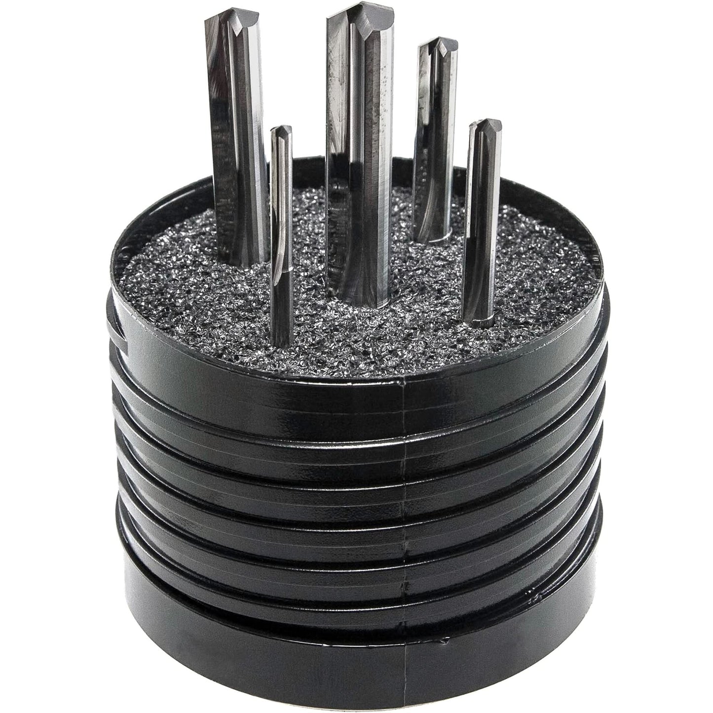 Drillco® Straight Flute Drill Bit Set, 5 Pieces, Carbide