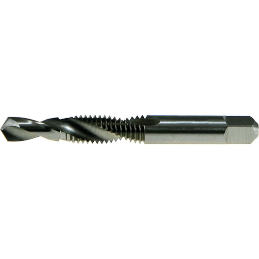 Drillco® Combined Tap & Drill, 5/16", High Speed Steel, 118° Point