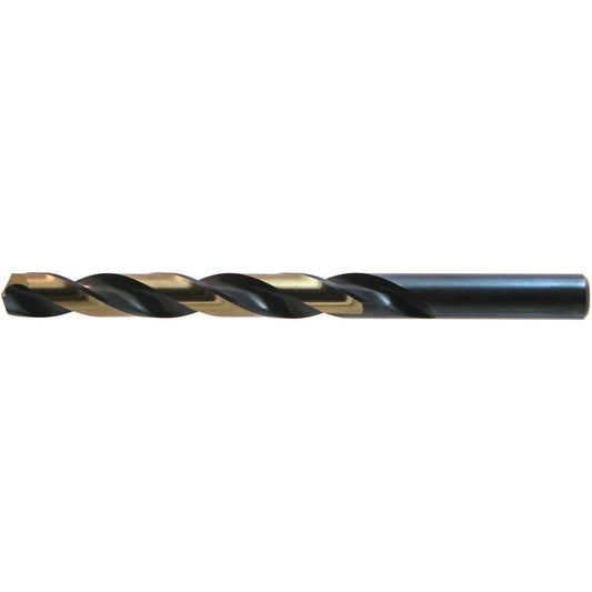 Drillco® Heavy-Duty Jobber Drill, High Speed Steel, #7, 3-5/8" L, 2-7/16" Flute, 135° Point Angle