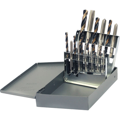 Drillco® Tap & Drill Set, 18 Pieces