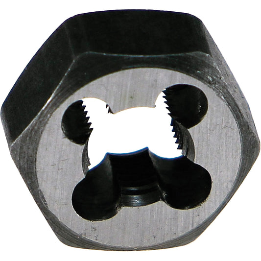 Drillco® Hex Rethread Die, 1.5" Dia., 40 mm Thread, Carbon