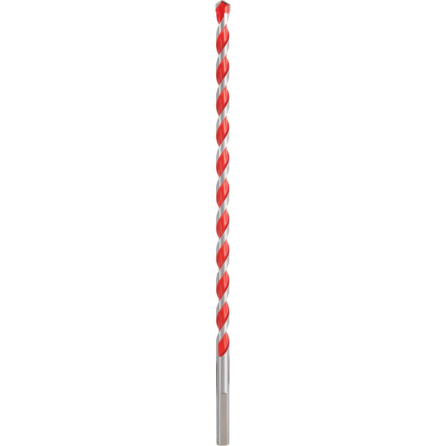 Hammer Drill Bit, 3/8", 3-Flat Shank, Carbide