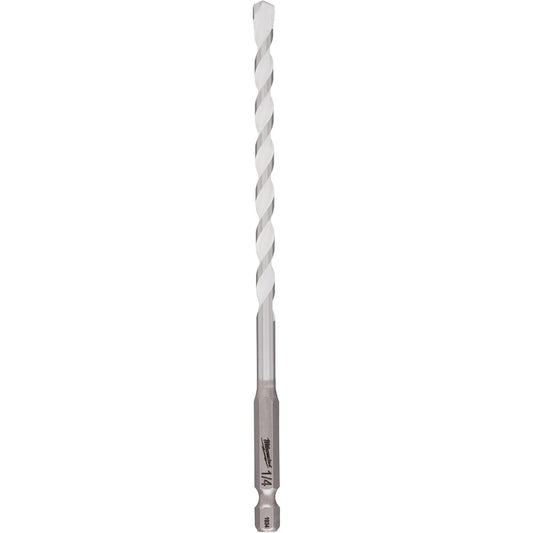 Shockwave™ Multi-Material Drill Bit, 1/4", Hex Shank, Carbide