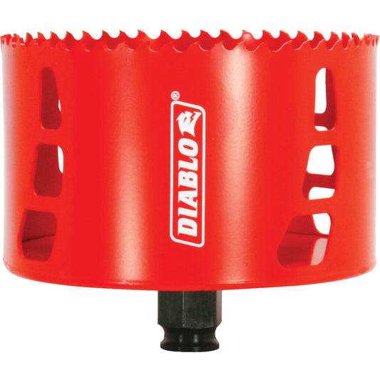 Hole Saw, 4-1/4", 2-3/8" Depth of Cut, Bi-Metal