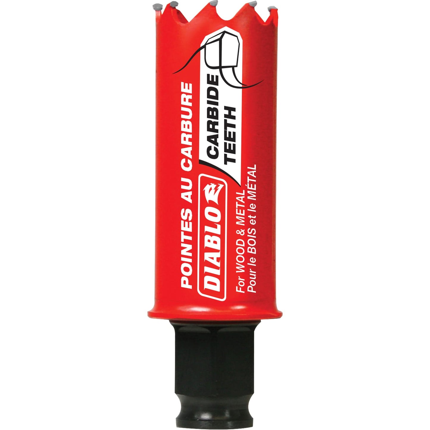Scie cloche bois et métal, 1-1/16", profondeur de coupe 2-3/8", carbure