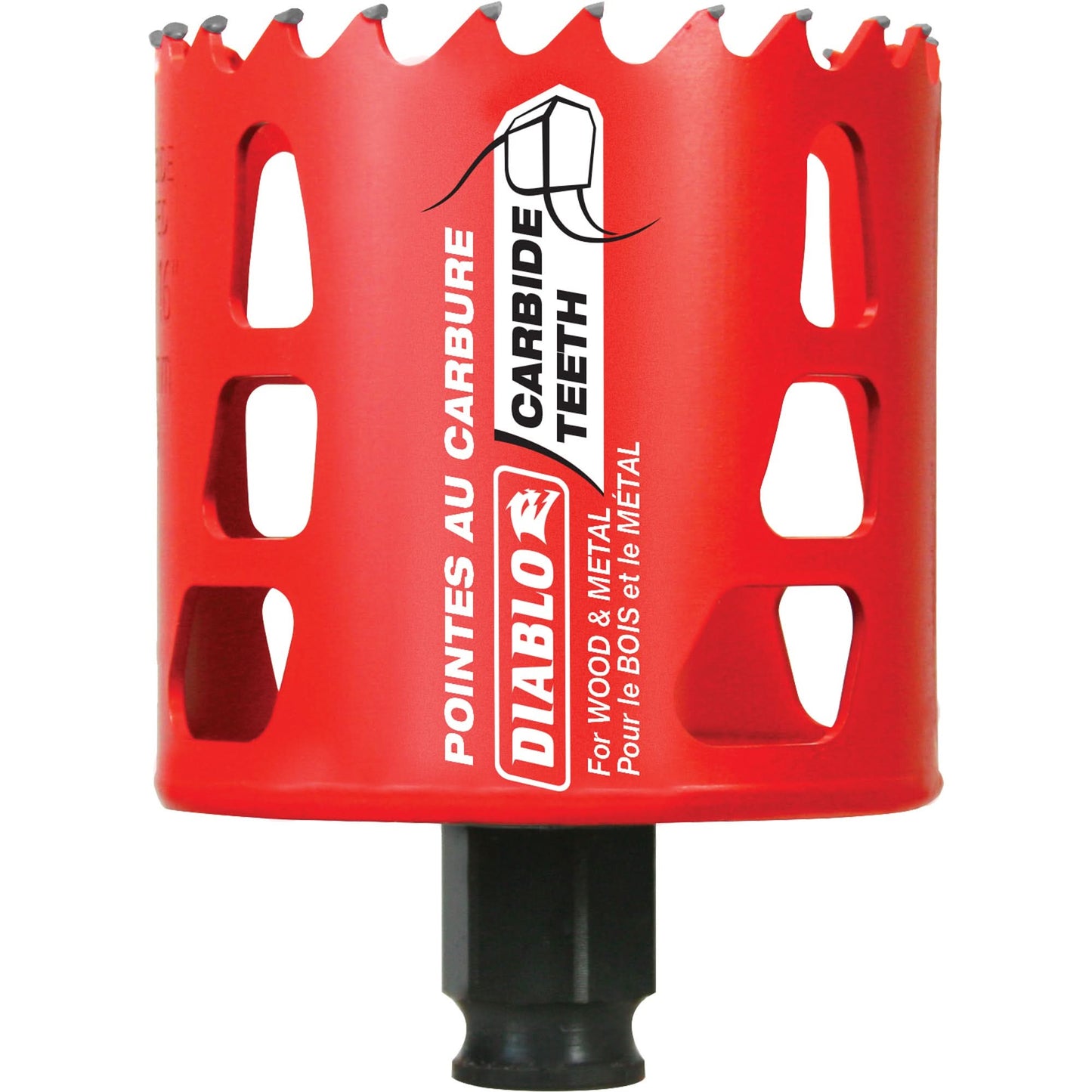 Scie cloche bois et métal, 2-11/16", profondeur de coupe 2-3/8", carbure