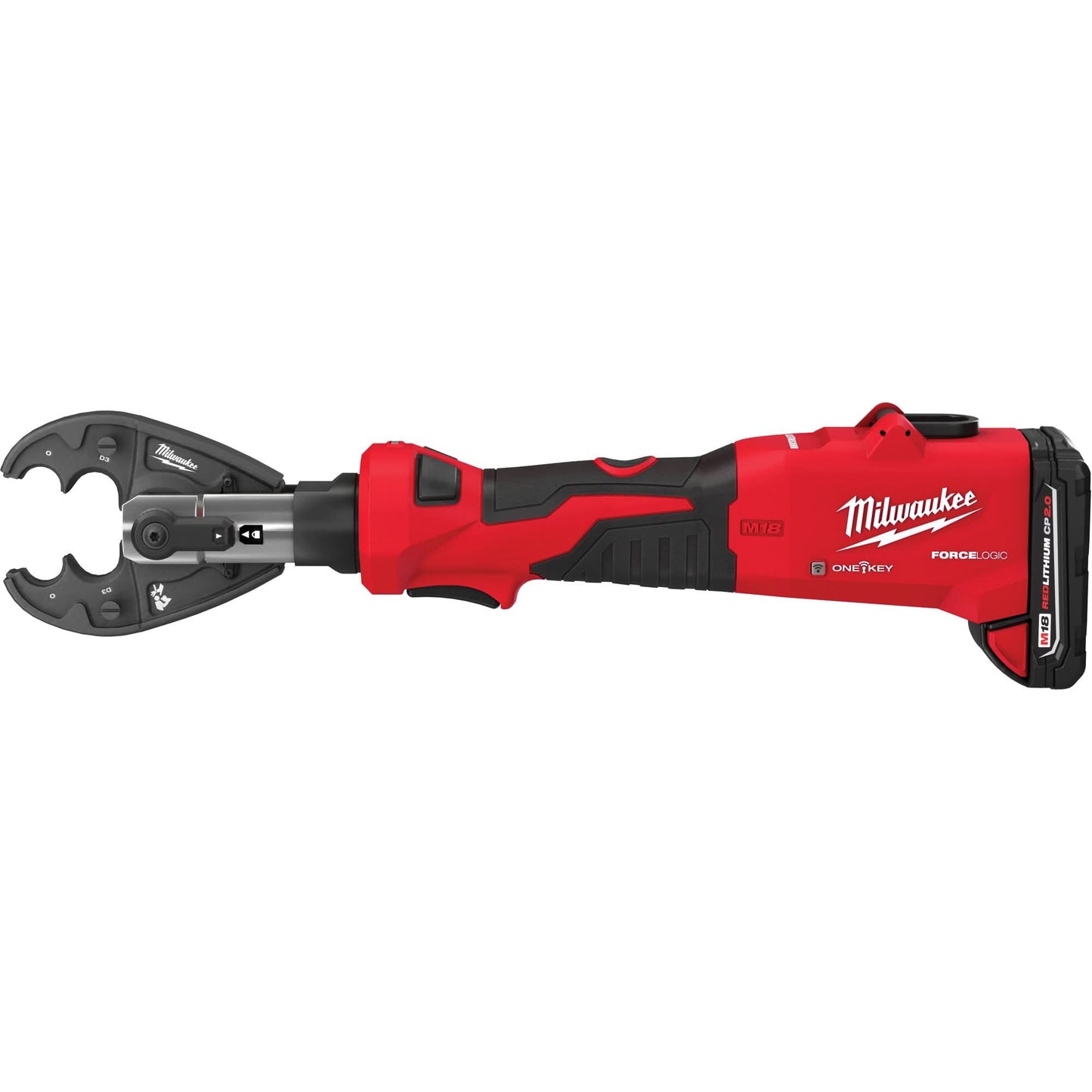 M18™ Force Logic™ 6T OD3 Linear Utility Crimper Kit with Snub Nose Jaw