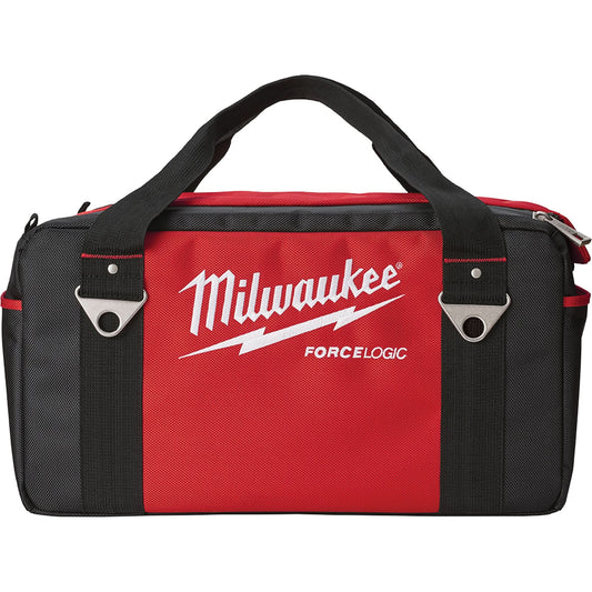 Overhead Cutter & Crimper Bag, Nylon, Black/Red