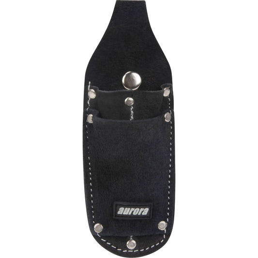 Utility Pouch, Knife Holder, Leather, 2 Pockets